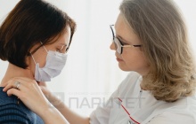 Осмотр пациента с гипотиреозом эндокринологом КДЦ Паритет